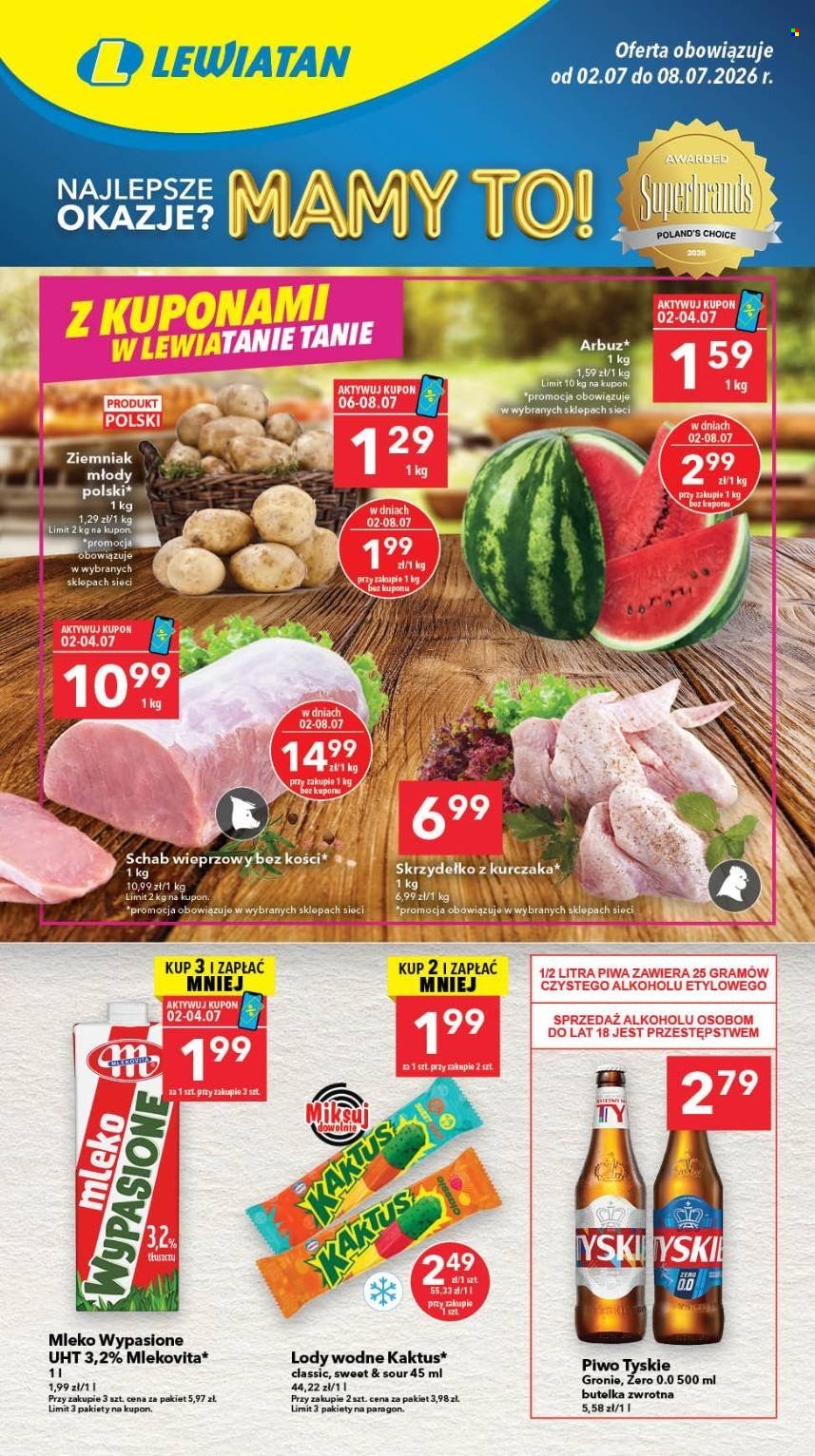 Gazetka Lewiatan - 2.07.2026 - 8.07.2026. Strona 1