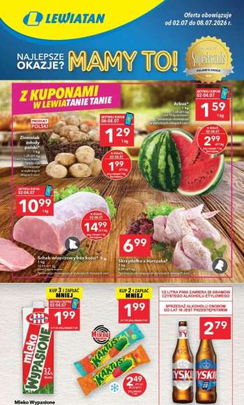 Gazetka Lewiatan - 2.07.2026 - 8.07.2026.