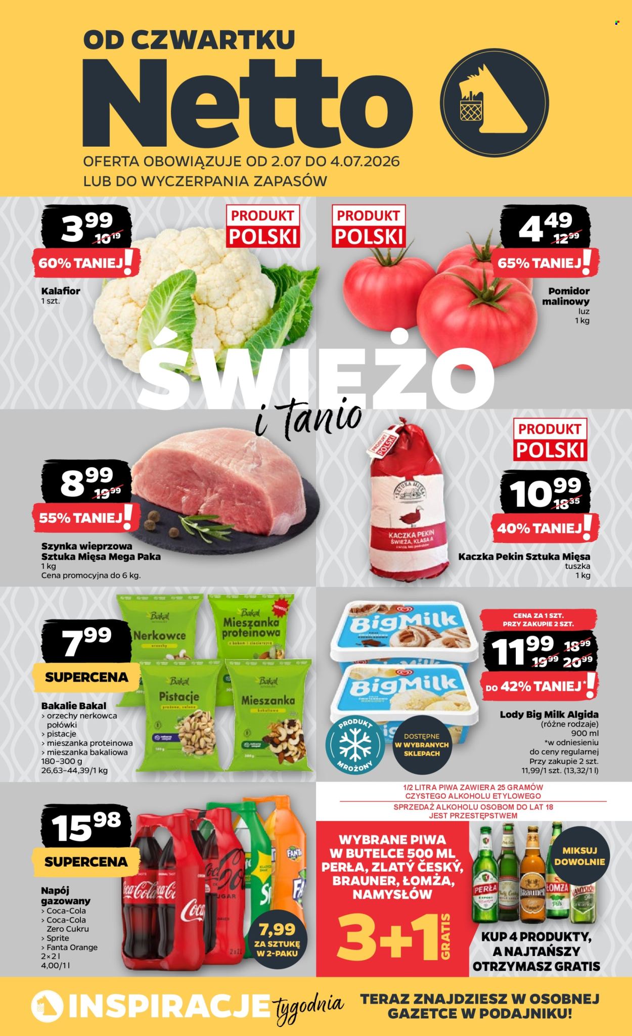 Gazetka Netto - 2.07.2026 - 4.07.2026. Strona 1