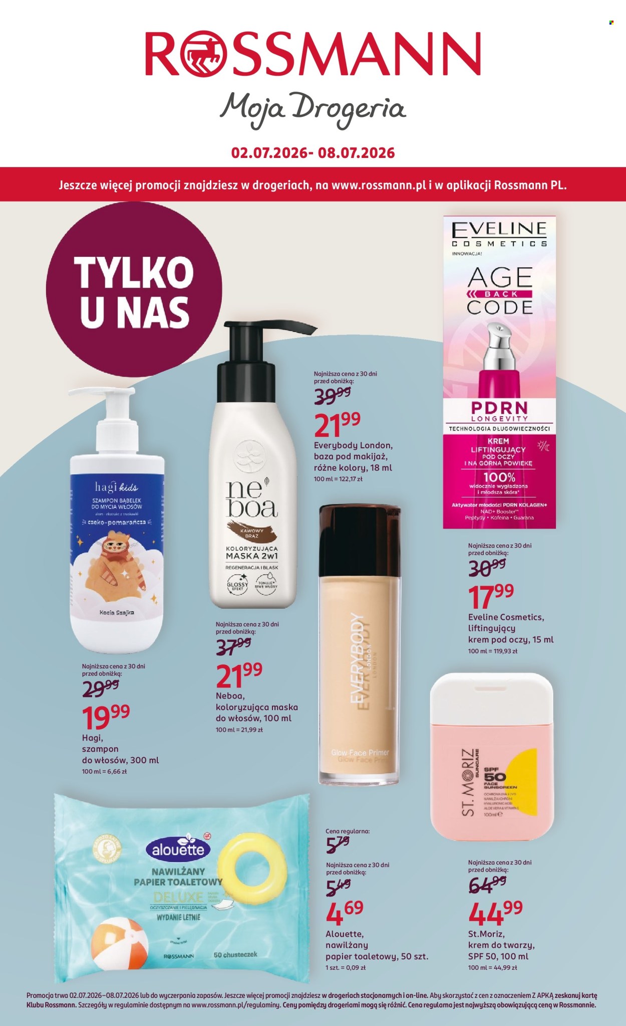Gazetka Rossmann - 2.07.2026 - 8.07.2026. Strona 1