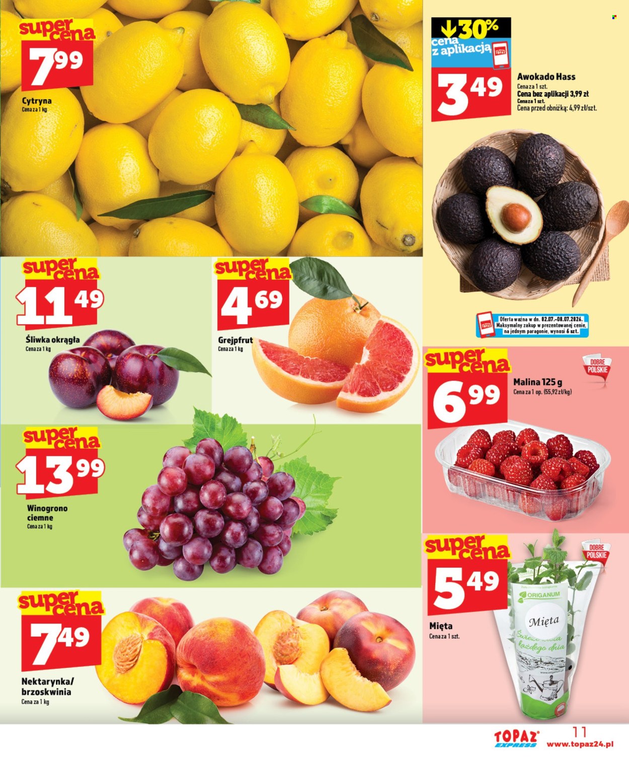 Gazetka Topaz - 2.07.2026 - 8.07.2026. Strona 11