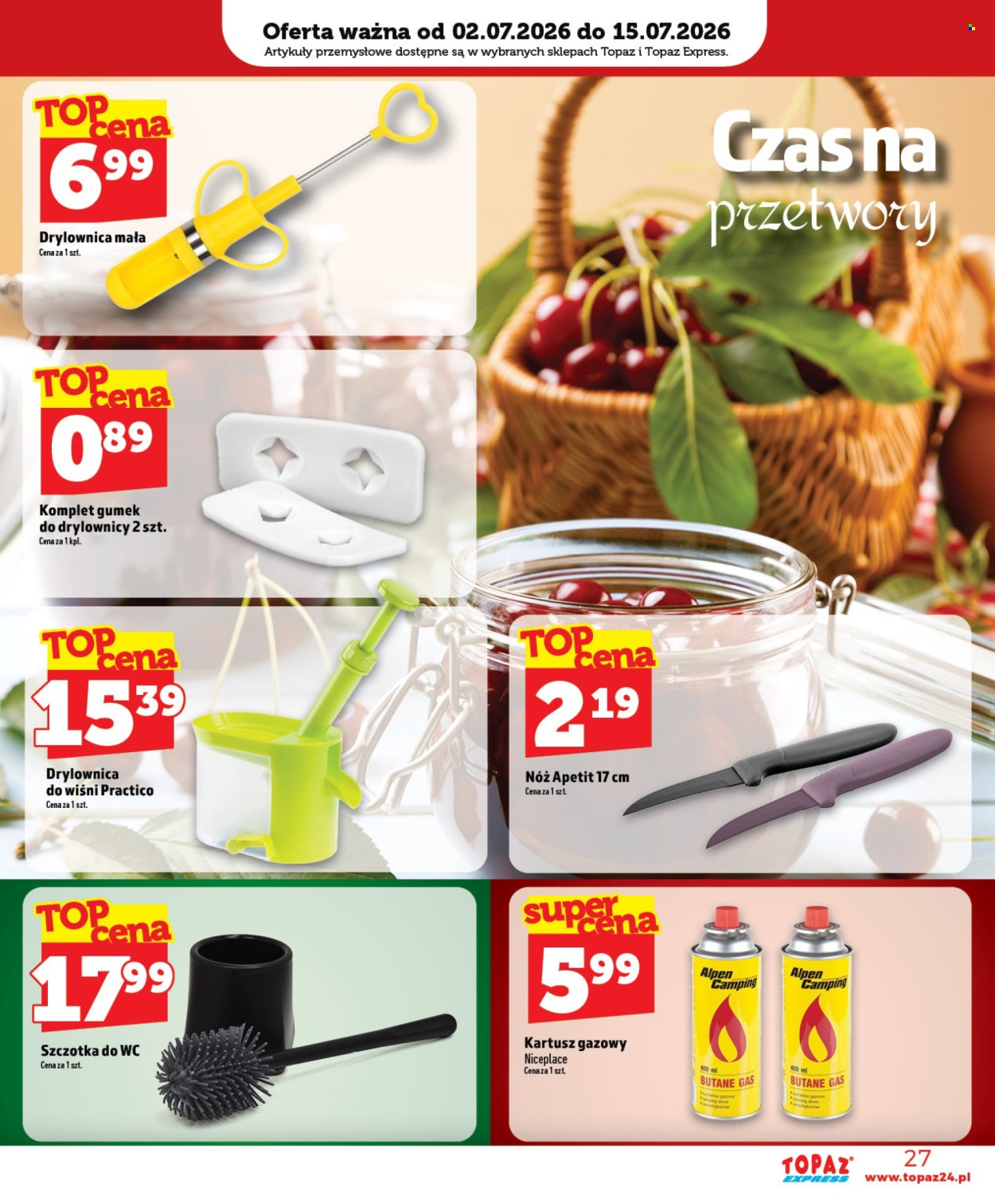 Gazetka Topaz - 2.07.2026 - 8.07.2026. Strona 27