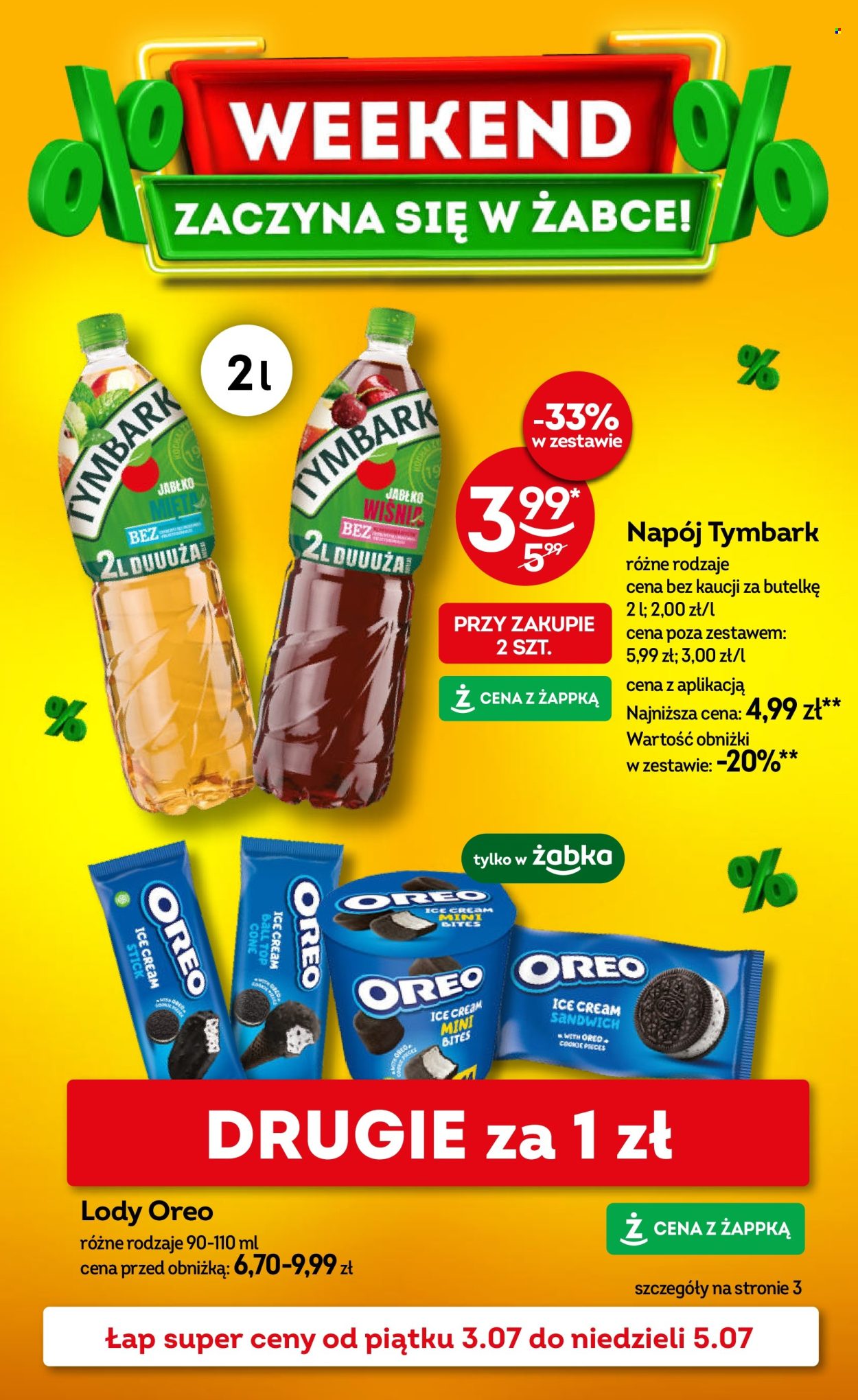 Gazetka Żabka - 3.07.2026 - 5.07.2026. Strona 1