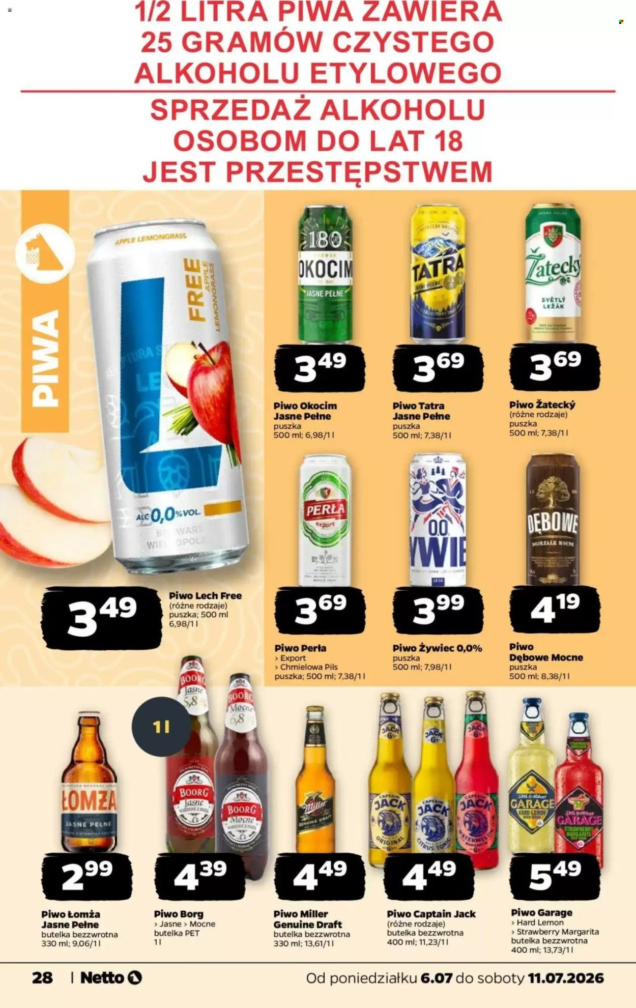 Gazetka Netto - 6.07.2026 - 11.07.2026. Strona 28