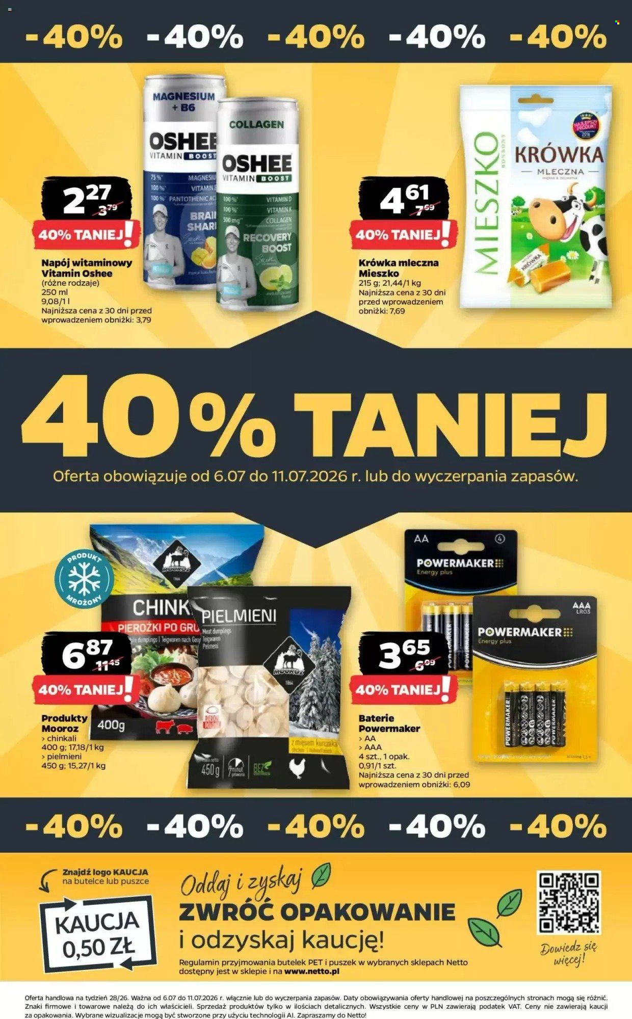 Leták Netto - 6.7.2026 - 11.7.2026. Strana 34
