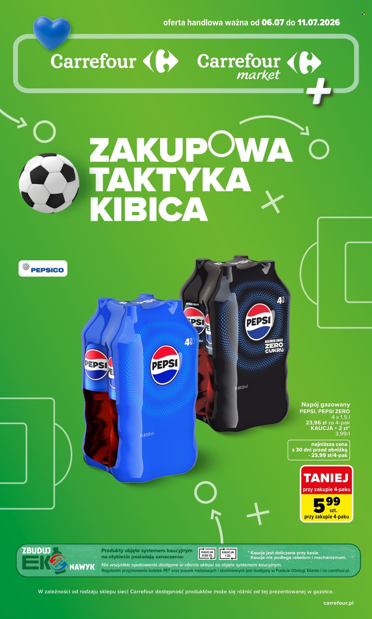 Gazetka Carrefour - 6.07.2026 - 11.07.2026. Strona 1