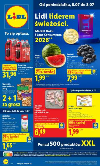 Gazetka Lidl - 6.07.2026 - 8.07.2026.