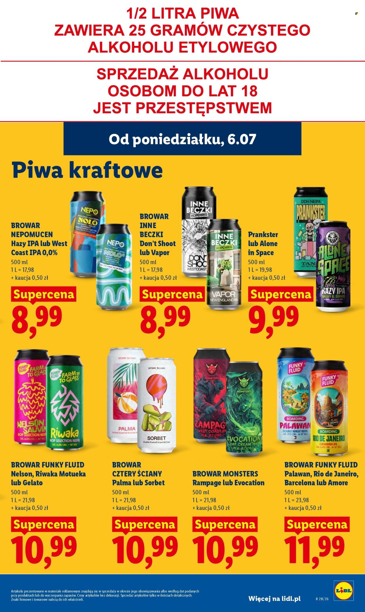 Leták Lidl - 6.7.2026 - 8.7.2026. Strana 77