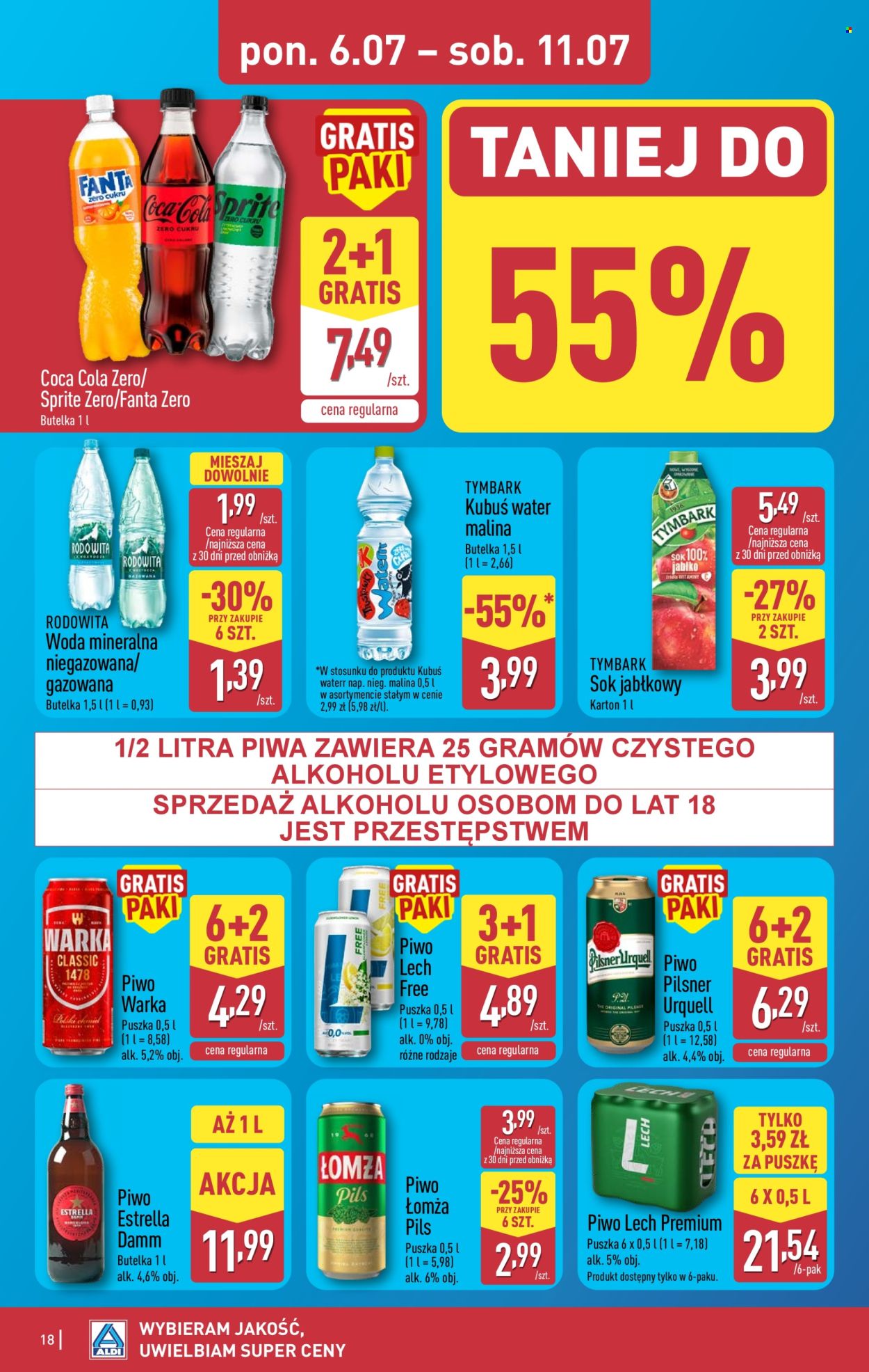 Gazetka ALDI - 6.07.2026 - 11.07.2026. Strona 18