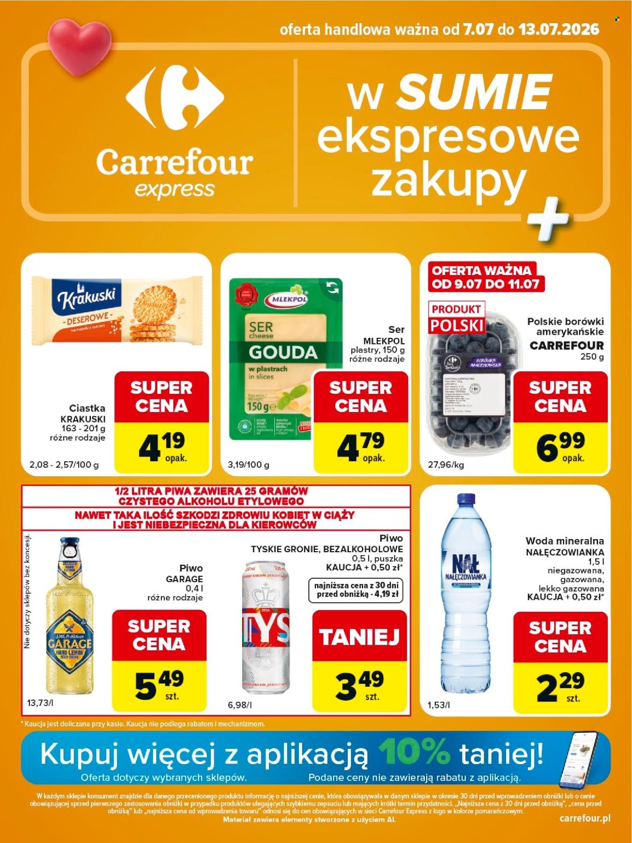 Gazetka Carrefour Express - 7.07.2026 - 13.07.2026. Strona 1