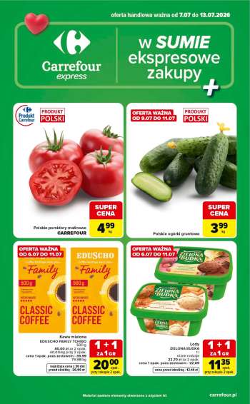Gazetka Carrefour Express - 7.07.2026 - 13.07.2026.