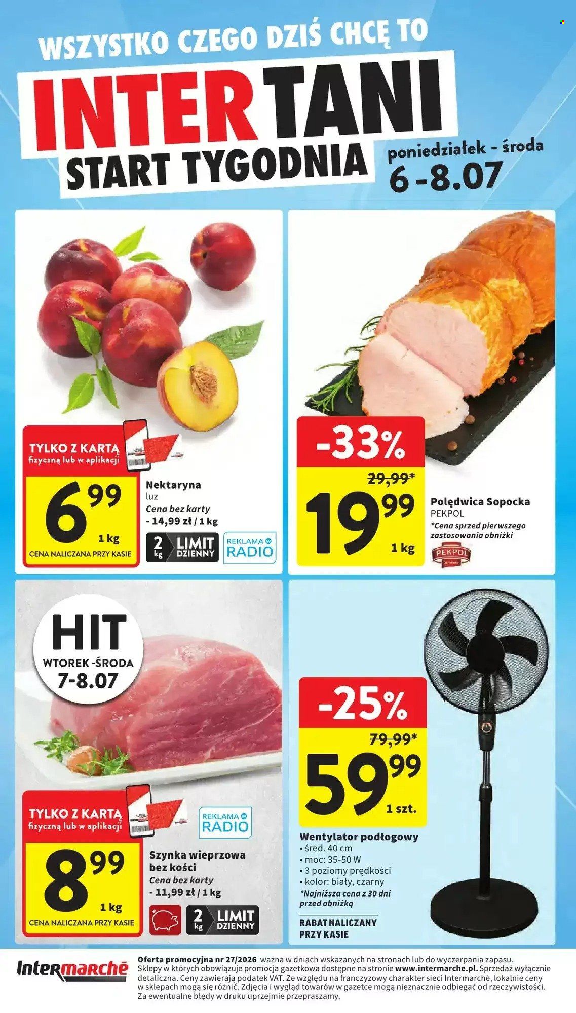 Gazetka Intermarché - 6.07.2026 - 8.07.2026. Strona 1