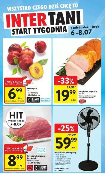 Gazetka Intermarché - 6.07.2026 - 8.07.2026.