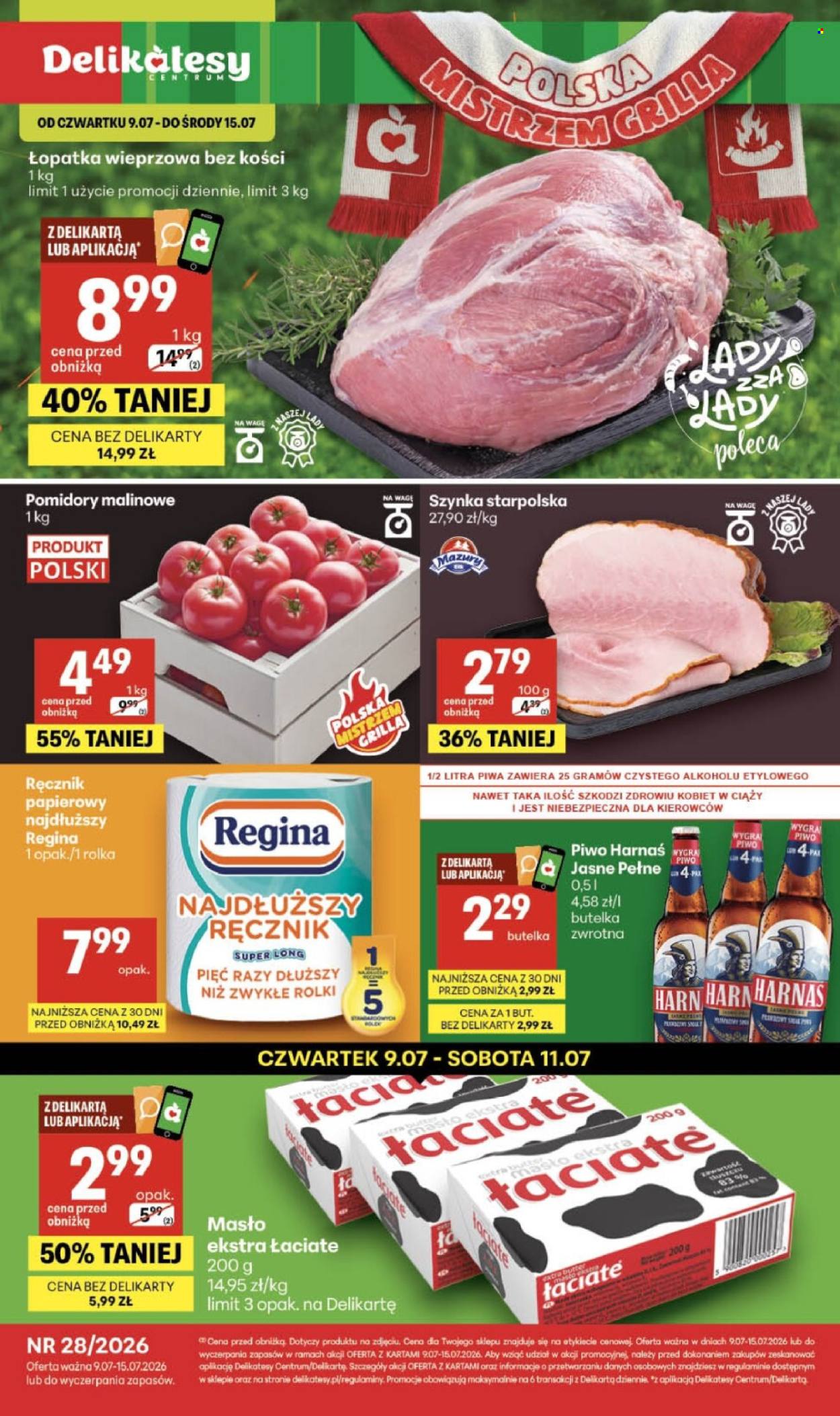 Gazetka Delikatesy Centrum - 9.07.2026 - 15.07.2026. Strona 1