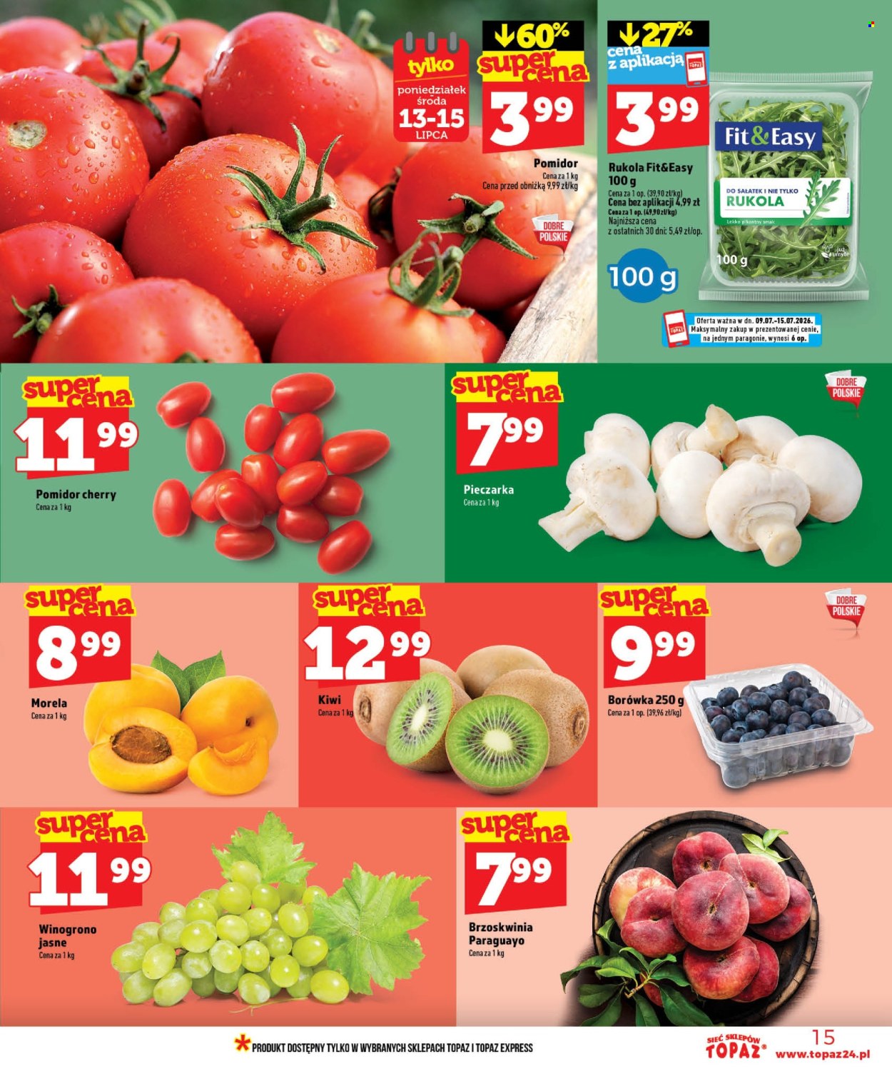 Gazetka Topaz - 9.07.2026 - 15.07.2026. Strona 15