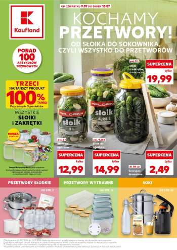 Gazetka Kaufland - 9.07.2026 - 15.07.2026.