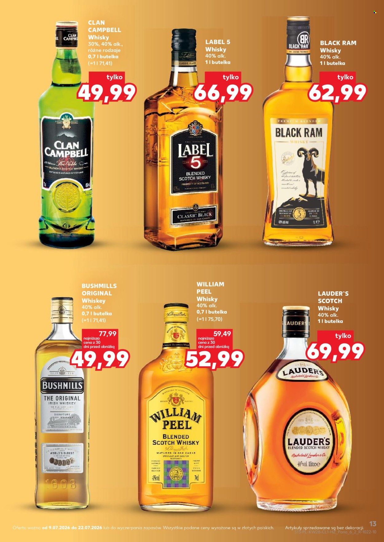 Leták Kaufland - 9.7.2026 - 22.7.2026. Strana 13