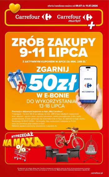 Gazetka Carrefour - 9.07.2026 - 11.07.2026.