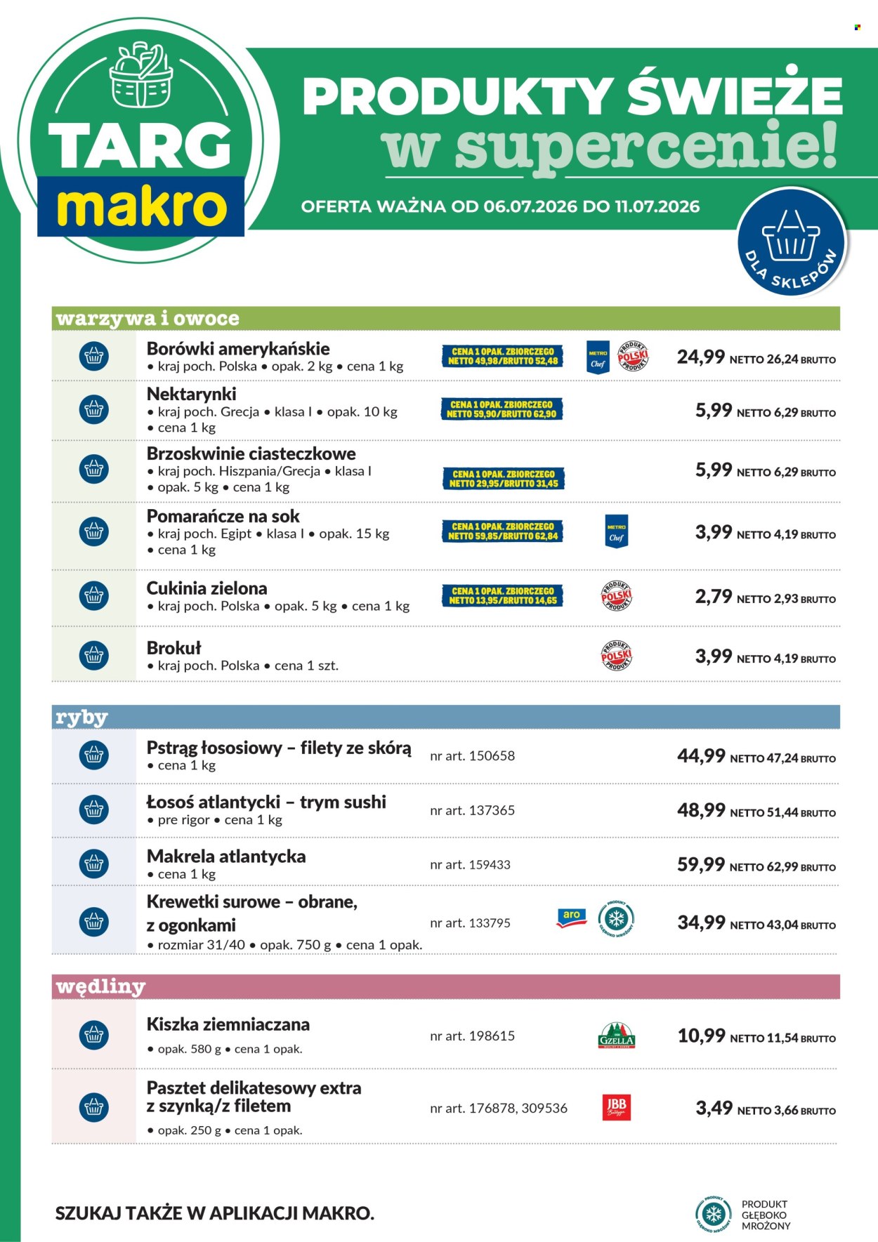 Gazetka Makro - 6.07.2026 - 11.07.2026. Strona 6