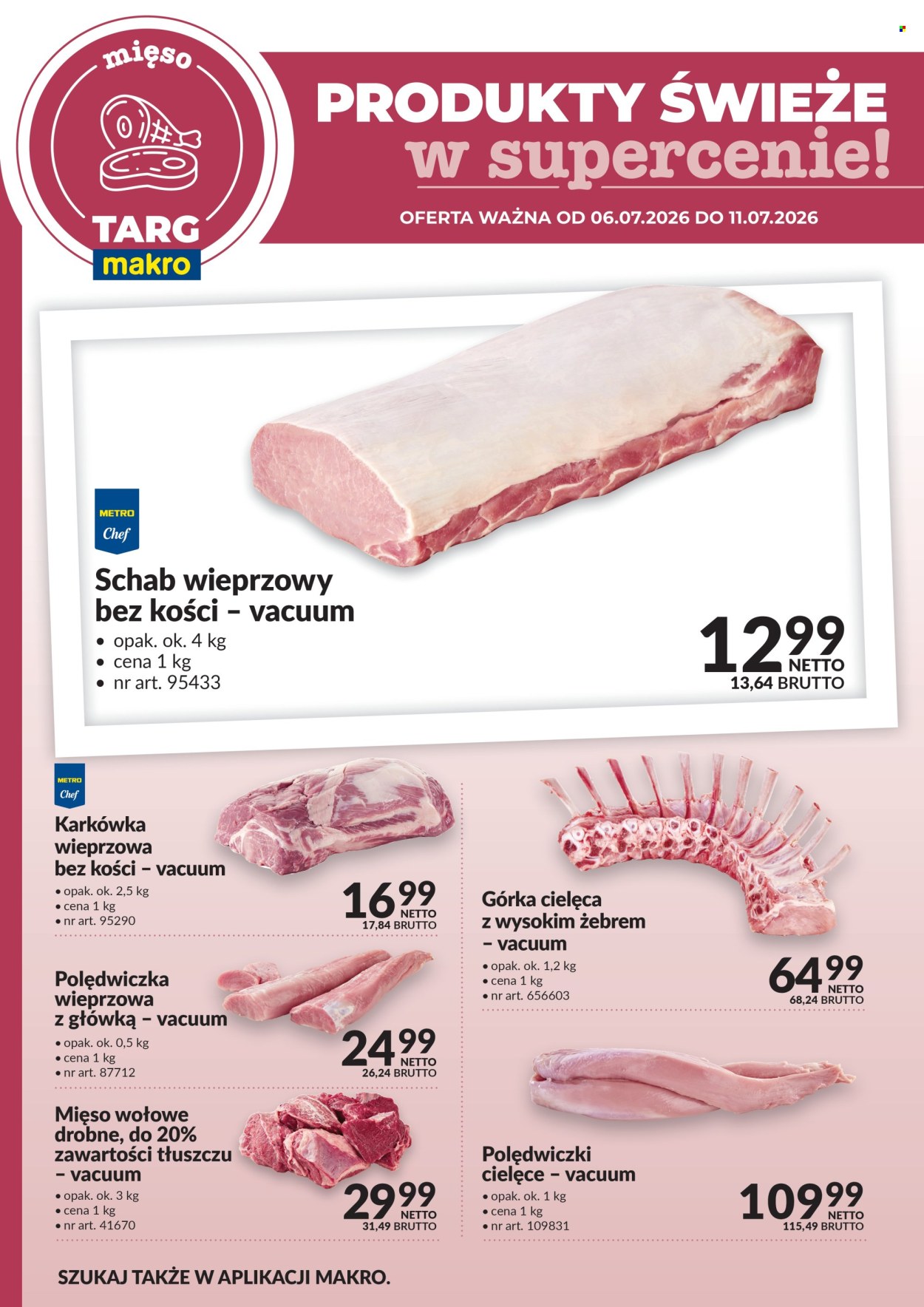 Gazetka Makro - 6.07.2026 - 11.07.2026. Strona 1