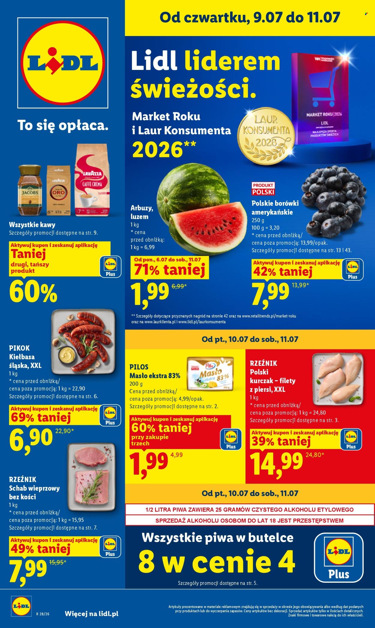 Gazetka Lidl - 9.07.2026 - 11.07.2026. Strona 1