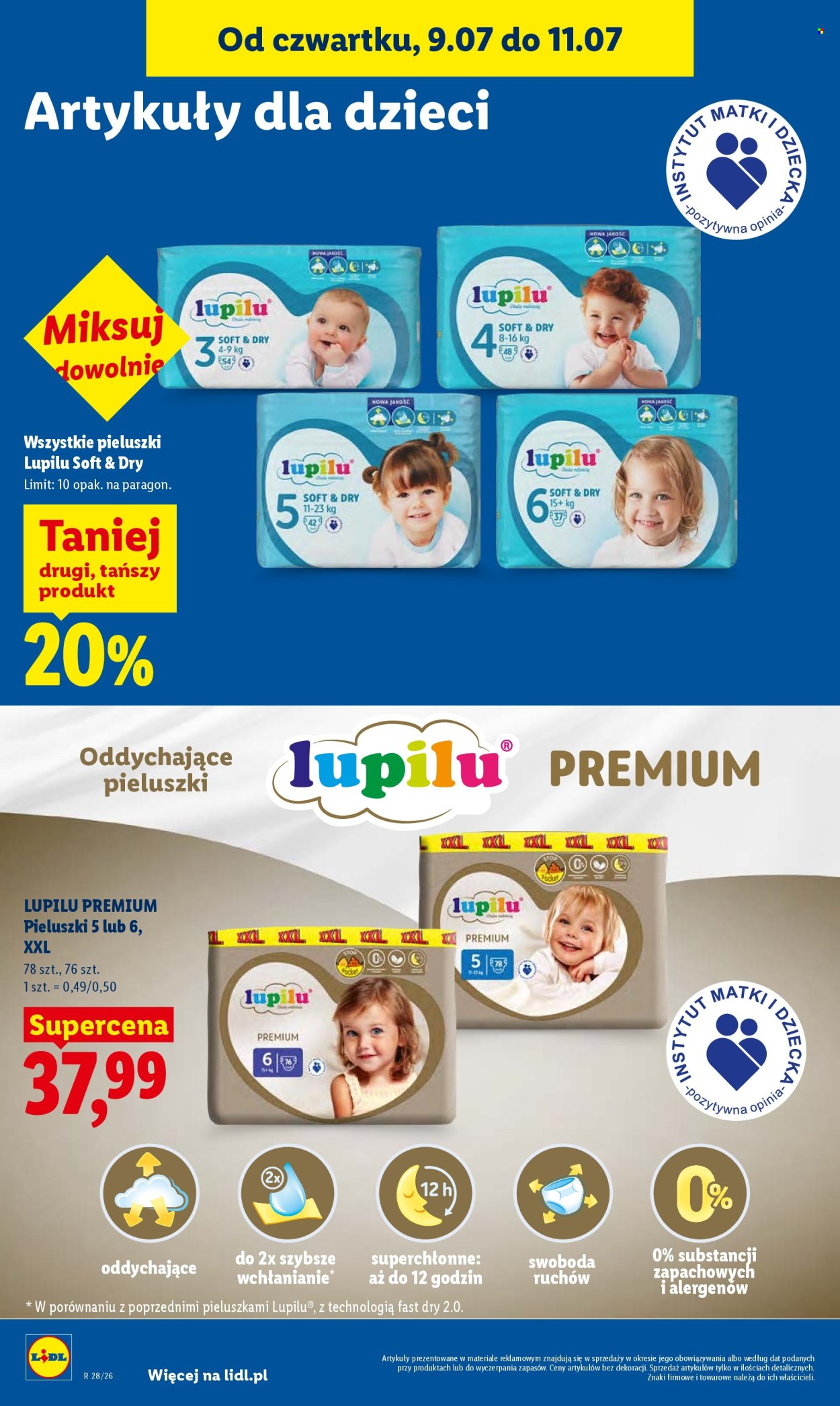 Leták Lidl - 9.7.2026 - 11.7.2026. Strana 86
