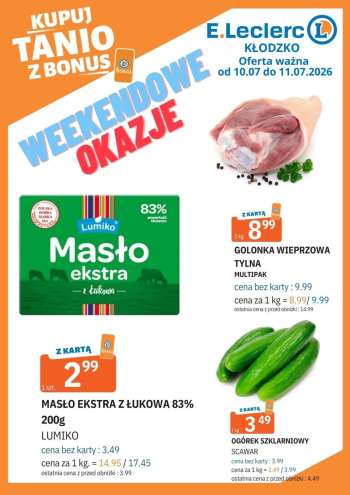 Gazetka E.Leclerc - 10.07.2026 - 11.07.2026.