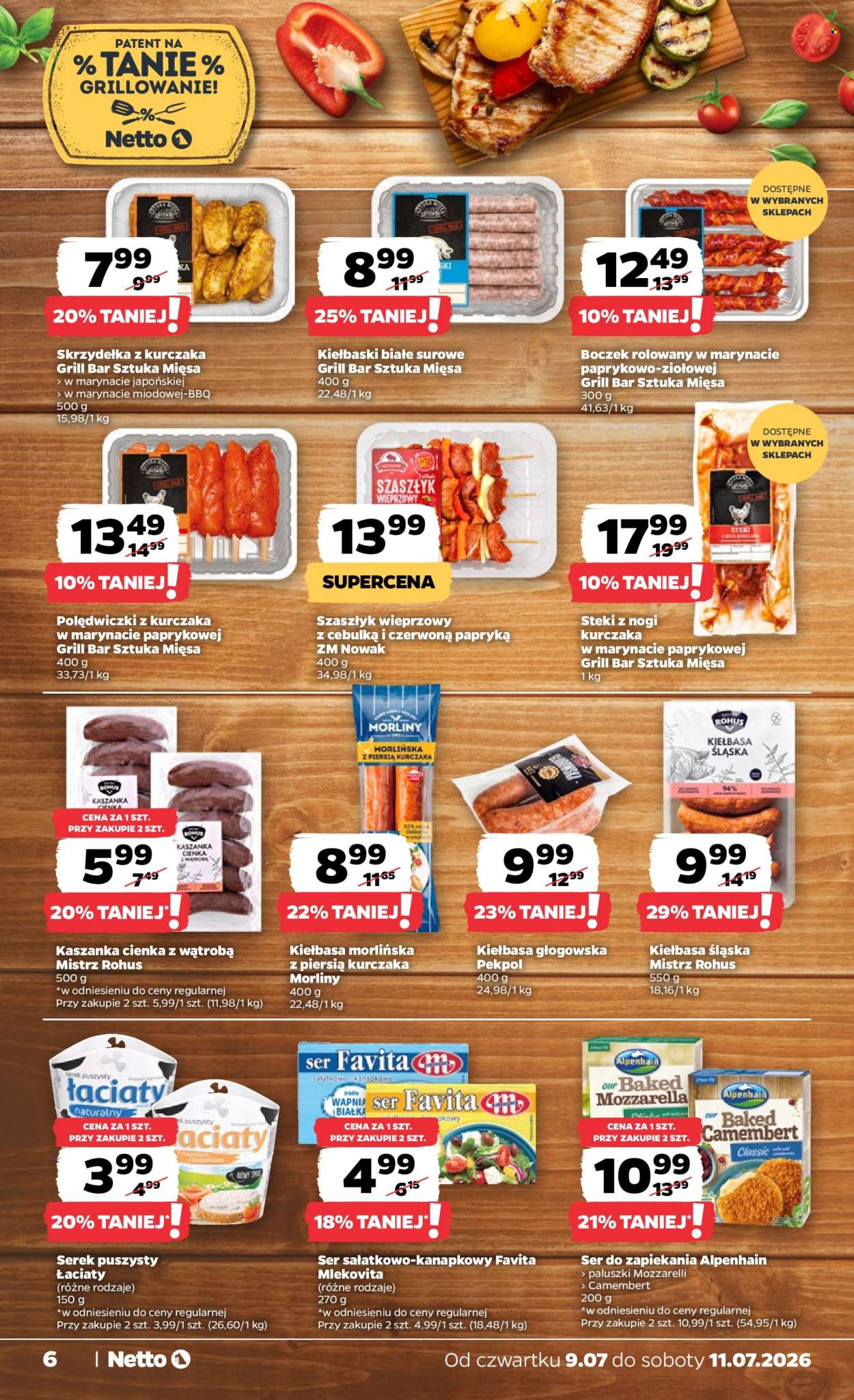 Gazetka Netto - 9.07.2026 - 11.07.2026. Strona 6
