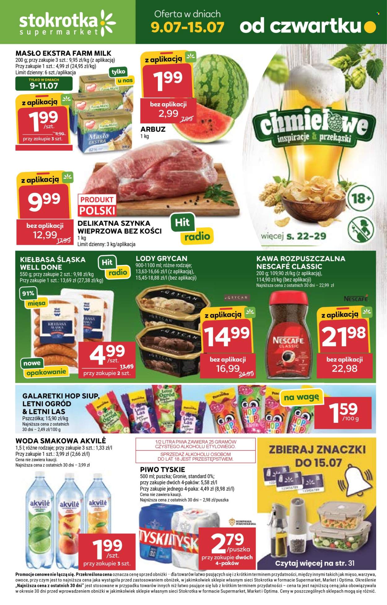 Gazetka Stokrotka Supermarket - 9.07.2026 - 15.07.2026. Strona 1