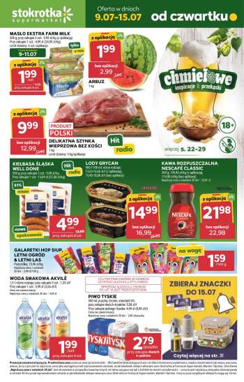 Gazetka Stokrotka Supermarket - 9.07.2026 - 15.07.2026.