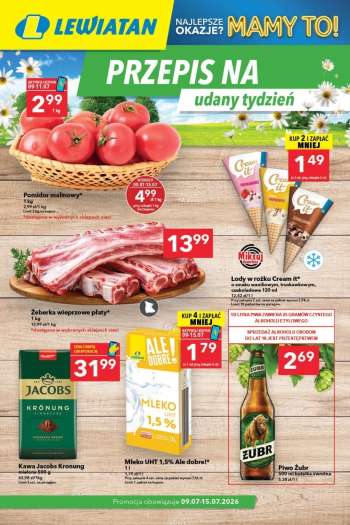 Gazetka Lewiatan - 9.07.2026 - 15.07.2026.