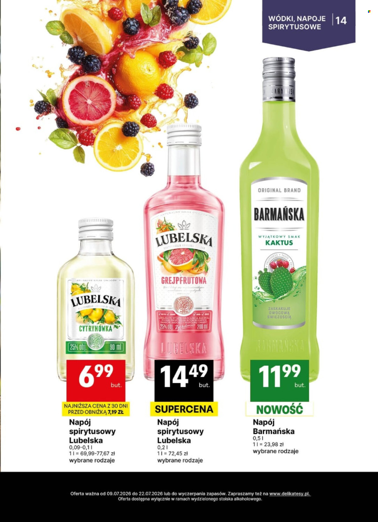Gazetka Delikatesy Centrum - 9.07.2026 - 22.07.2026. Strona 14