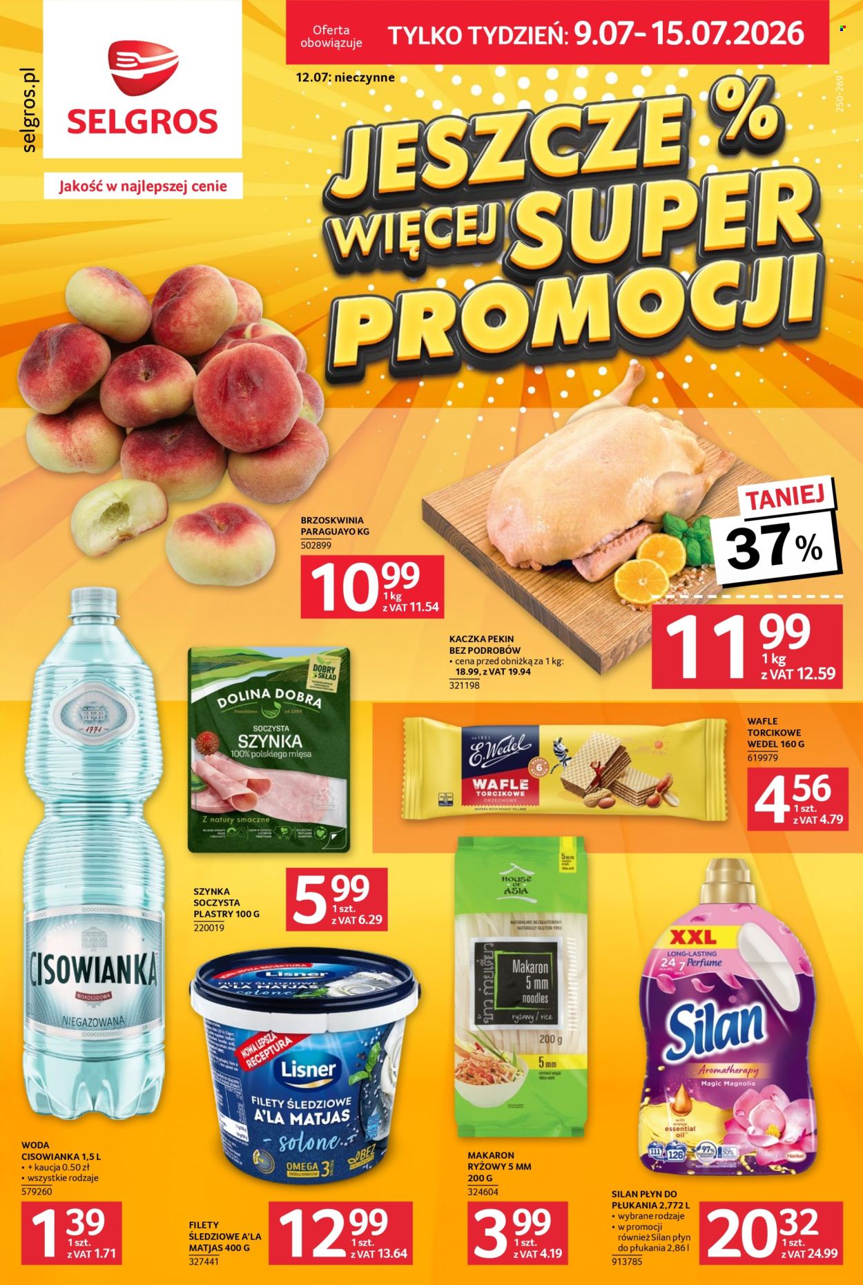 Gazetka Selgros - 9.07.2026 - 15.07.2026. Strona 1