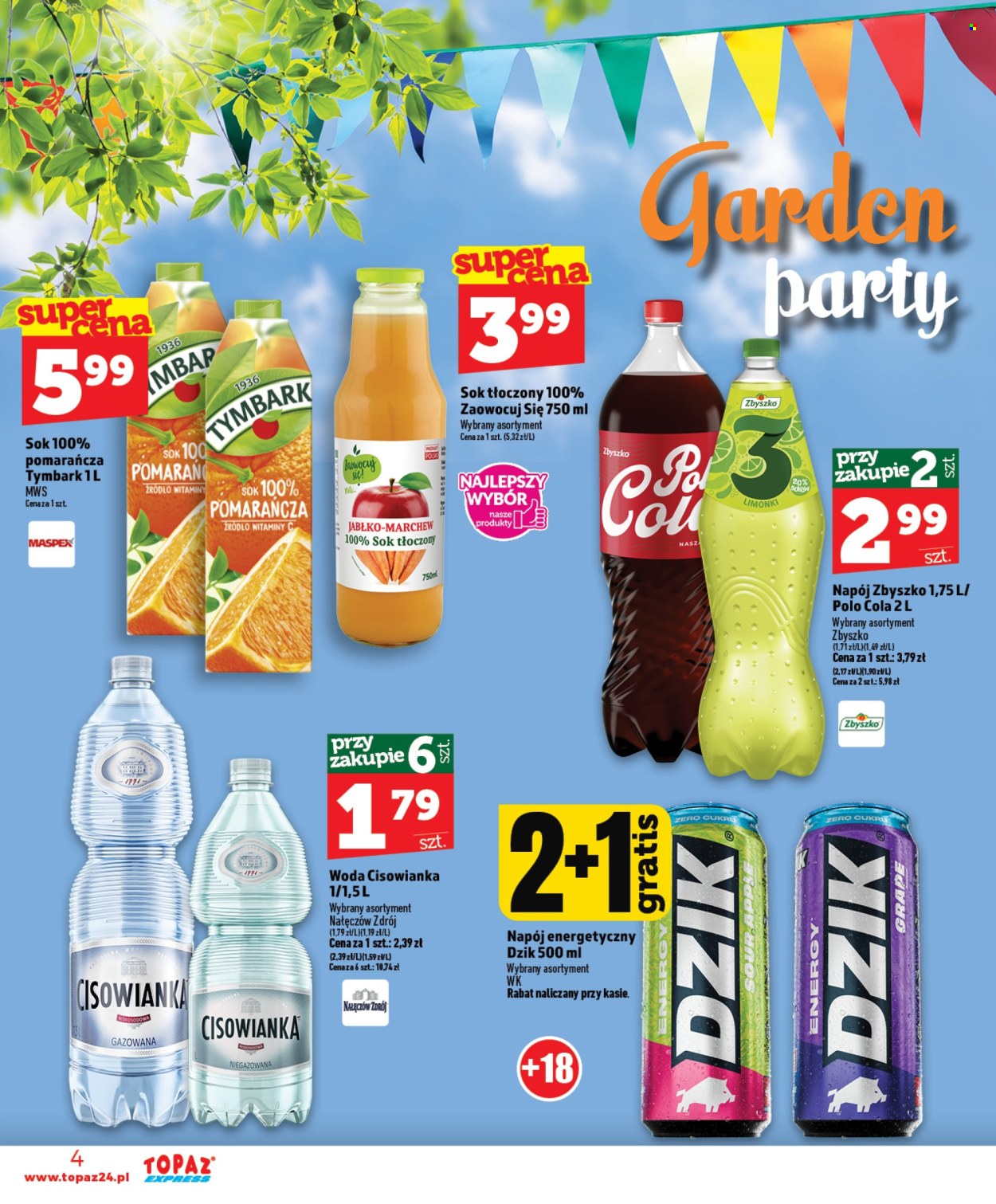 Gazetka Topaz - 9.07.2026 - 15.07.2026. Strona 4