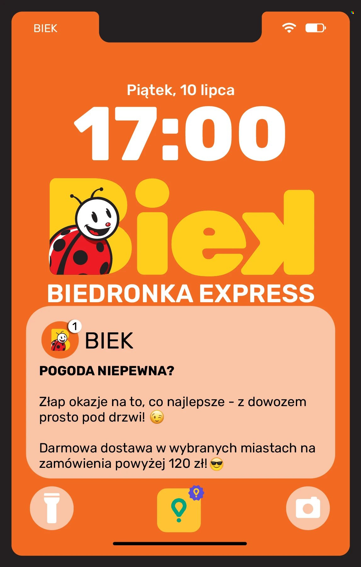 Gazetka Biedronka - 10.07.2026 - 12.07.2026. Strona 1