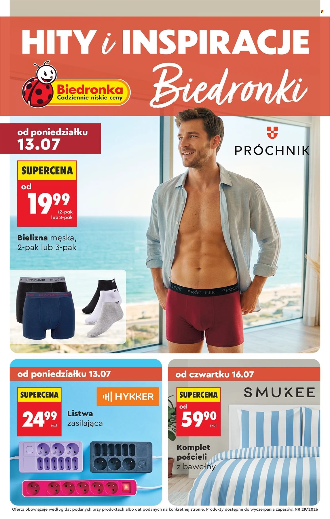 Gazetka Biedronka - 13.07.2026 - 29.07.2026. Strona 1