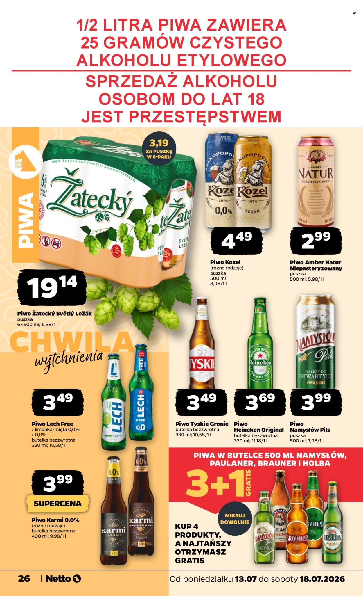 Gazetka Netto - 13.07.2026 - 18.07.2026. Strona 26