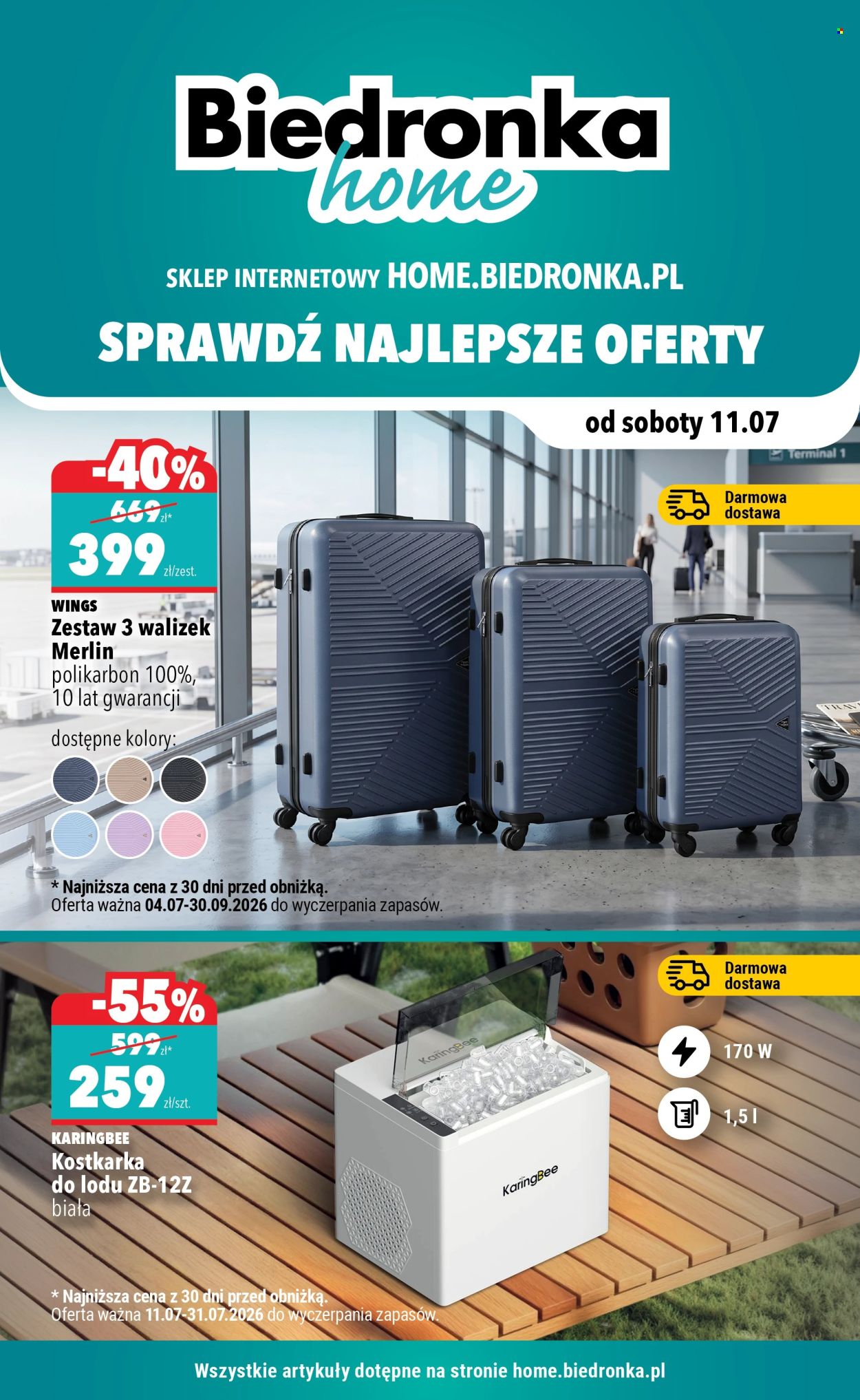 Gazetka Biedronka - 11.07.2026 - 15.08.2026. Strona 1