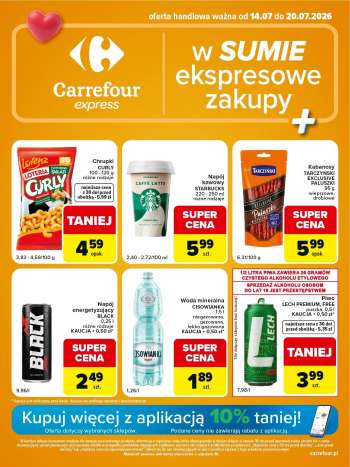 Gazetka Carrefour Express - 14.07.2026 - 20.07.2026.