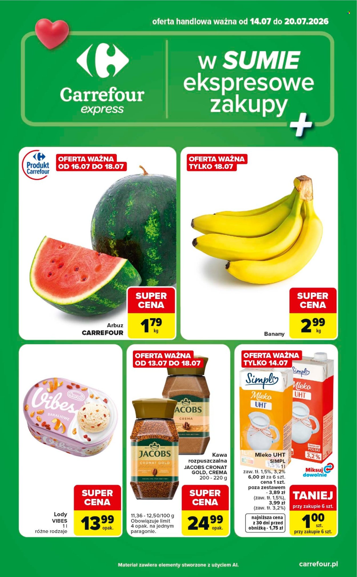 Gazetka Carrefour Express - 14.07.2026 - 20.07.2026. Strona 1