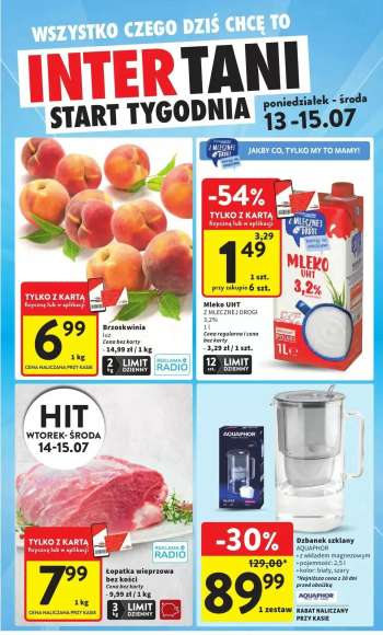 Gazetka Intermarché - 13.07.2026 - 15.07.2026.