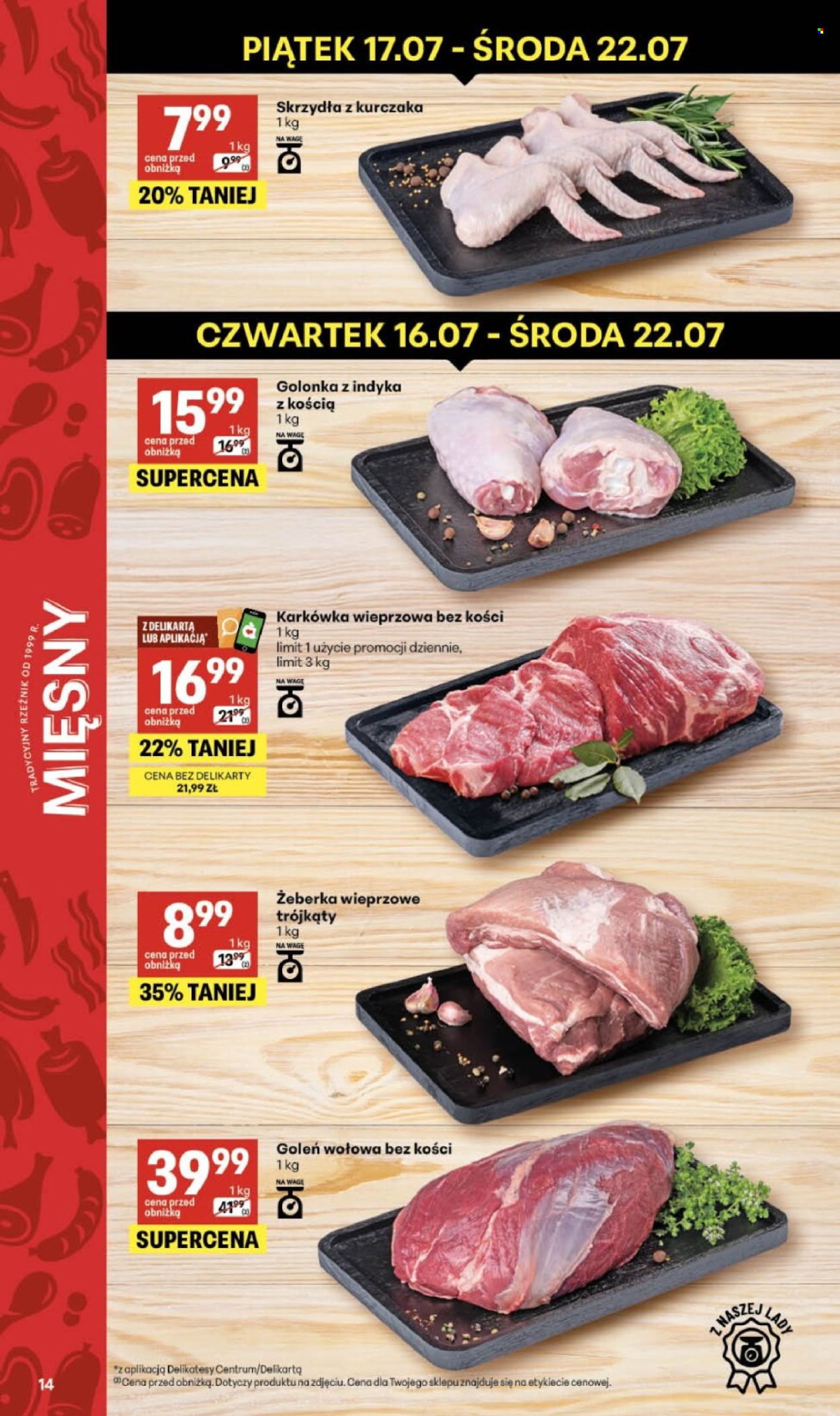 Gazetka Delikatesy Centrum - 16.07.2026 - 22.07.2026. Strona 14