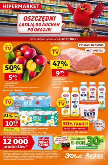 Gazetka Auchan - 16.07.2026 - 22.07.2026.