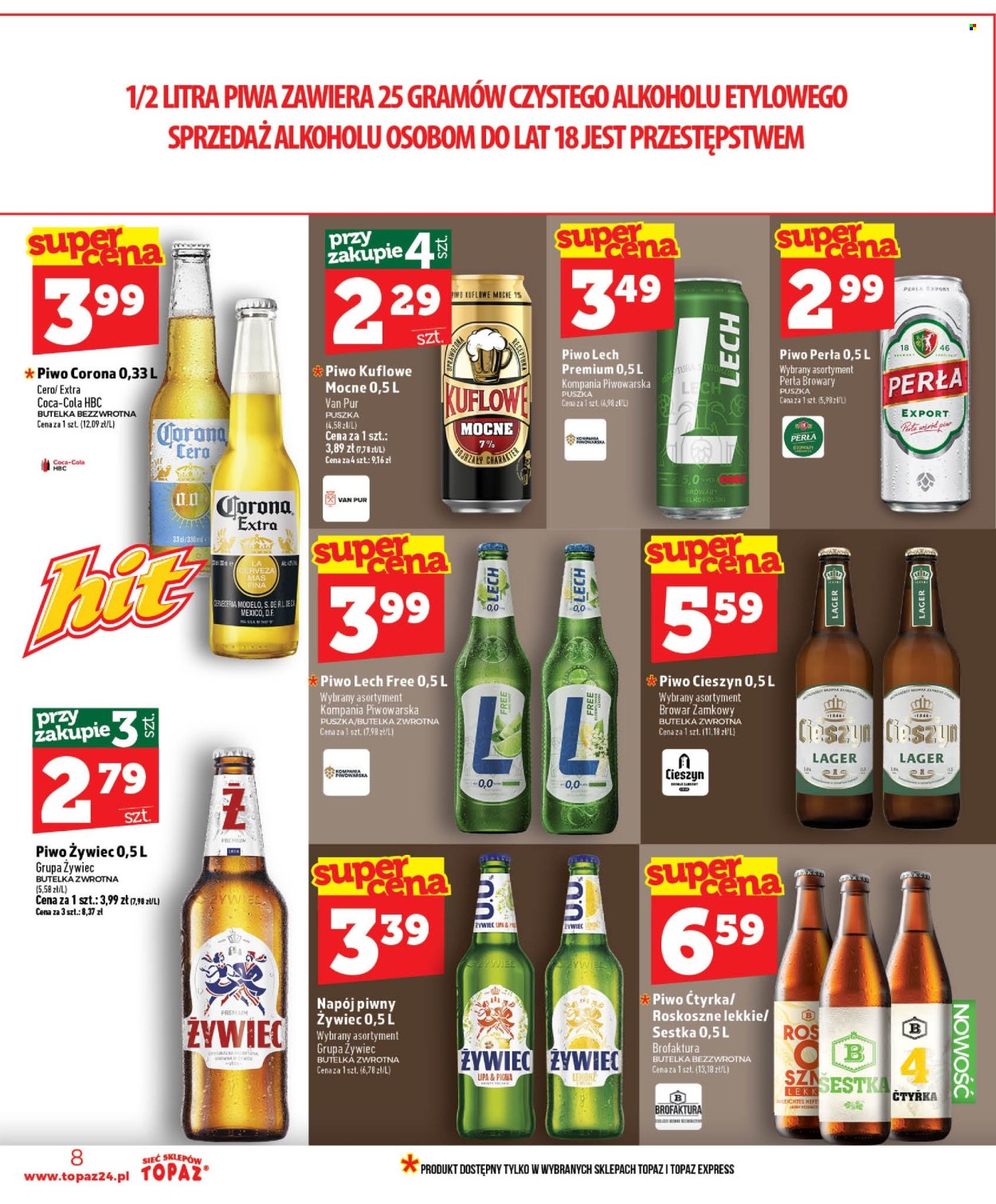 Gazetka Topaz - 16.07.2026 - 22.07.2026. Strona 8
