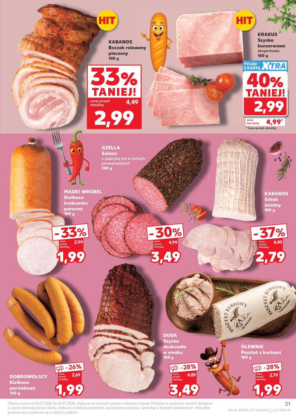 Leták Kaufland - 16.7.2026 - 22.7.2026. Strana 31