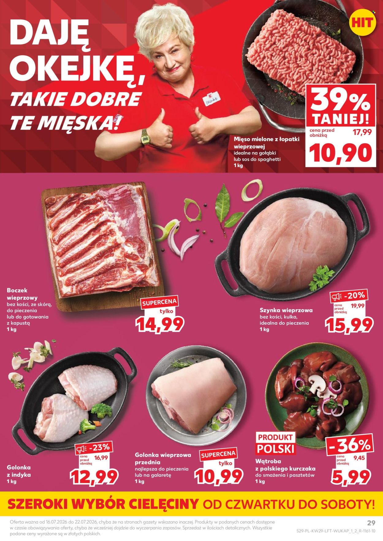 Leták Kaufland - 16.7.2026 - 22.7.2026. Strana 29