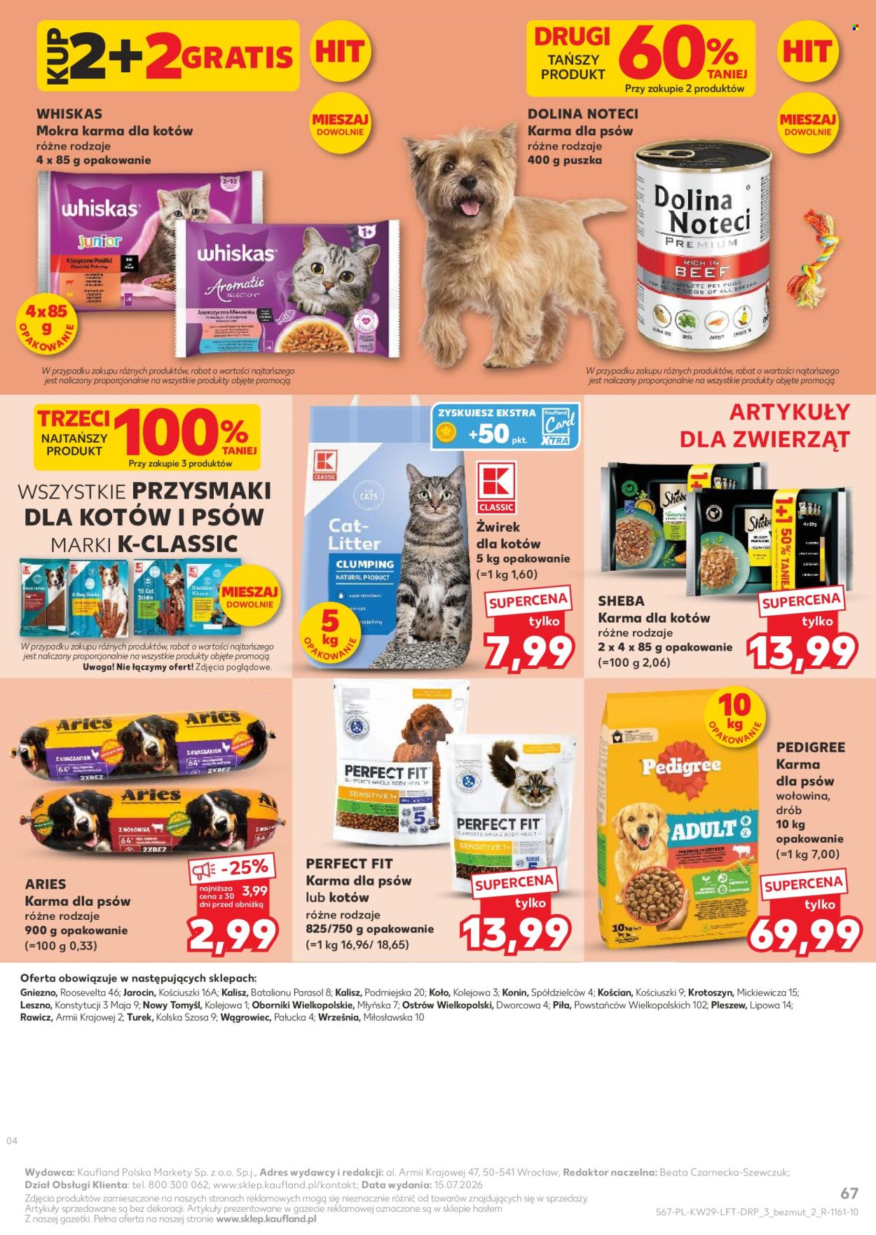 Leták Kaufland - 16.7.2026 - 22.7.2026. Strana 67