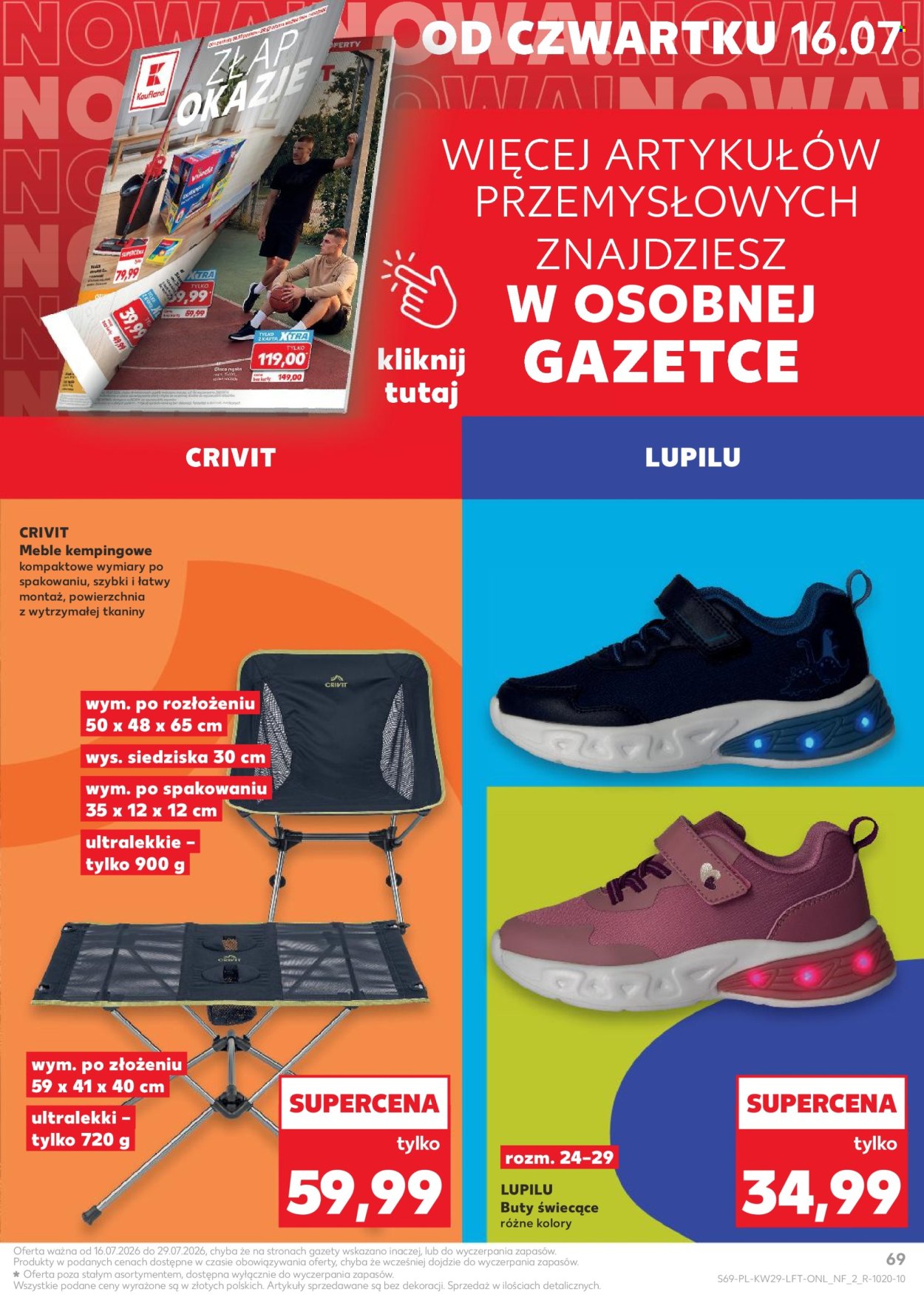 Leták Kaufland - 16.7.2026 - 22.7.2026. Strana 69