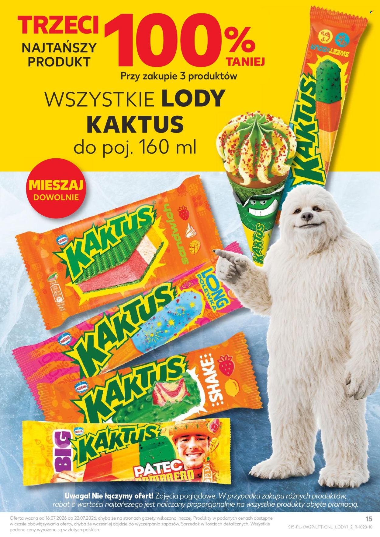 Leták Kaufland - 16.7.2026 - 22.7.2026. Strana 15