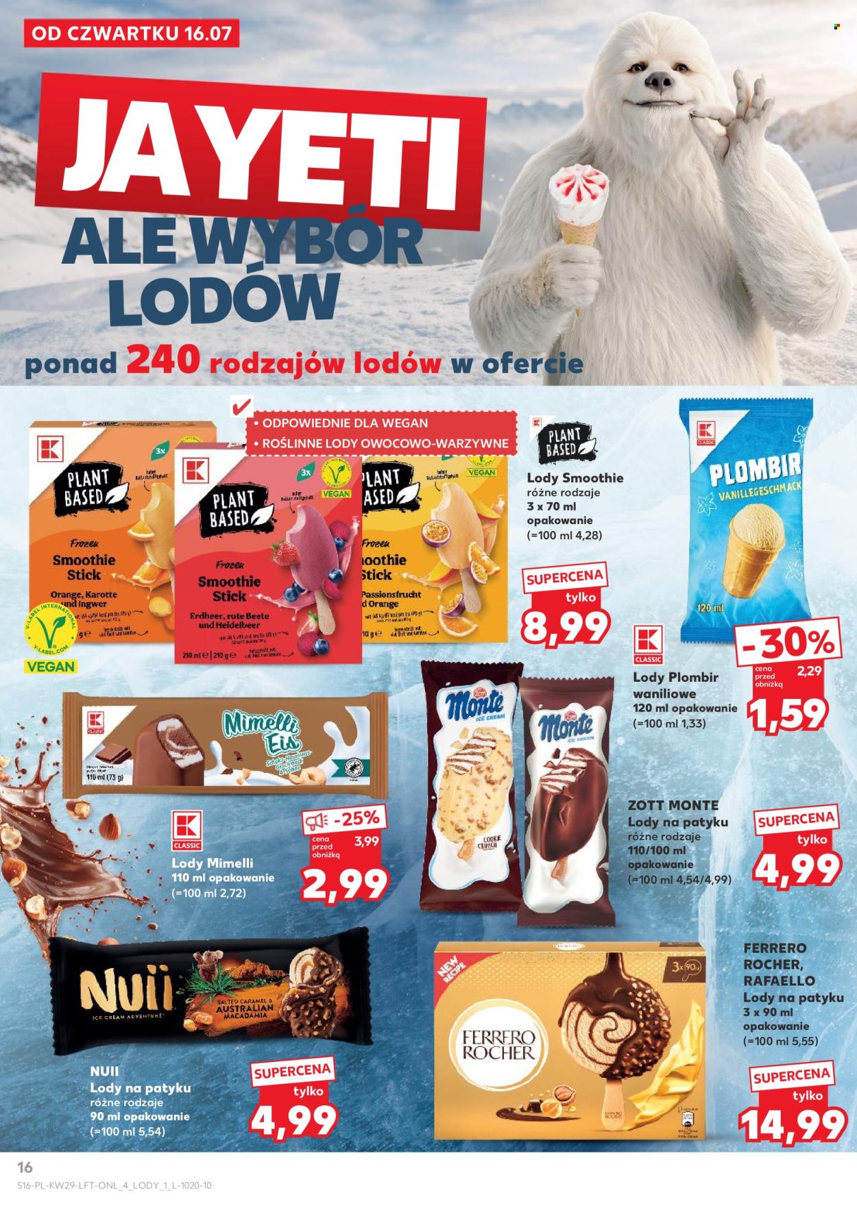 Leták Kaufland - 16.7.2026 - 22.7.2026. Strana 16
